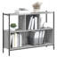 Aymaan 77.5cm H x 102cm W Metal Bookcase-819783712
