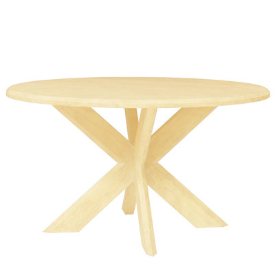 Hayden Round Solid Wood Dining Table