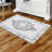 2x3 Boho Printed Area Rug – Soft Washable Carpet, Distressed Pattern, Non-Slip, Foldable, Low Pile for Living Room, Bedroom, Office (Blue)-1361095813