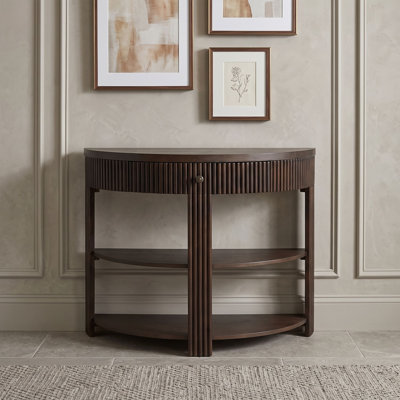Console avec tiroir et tablettes