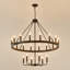 Lustre noir 23,62 po