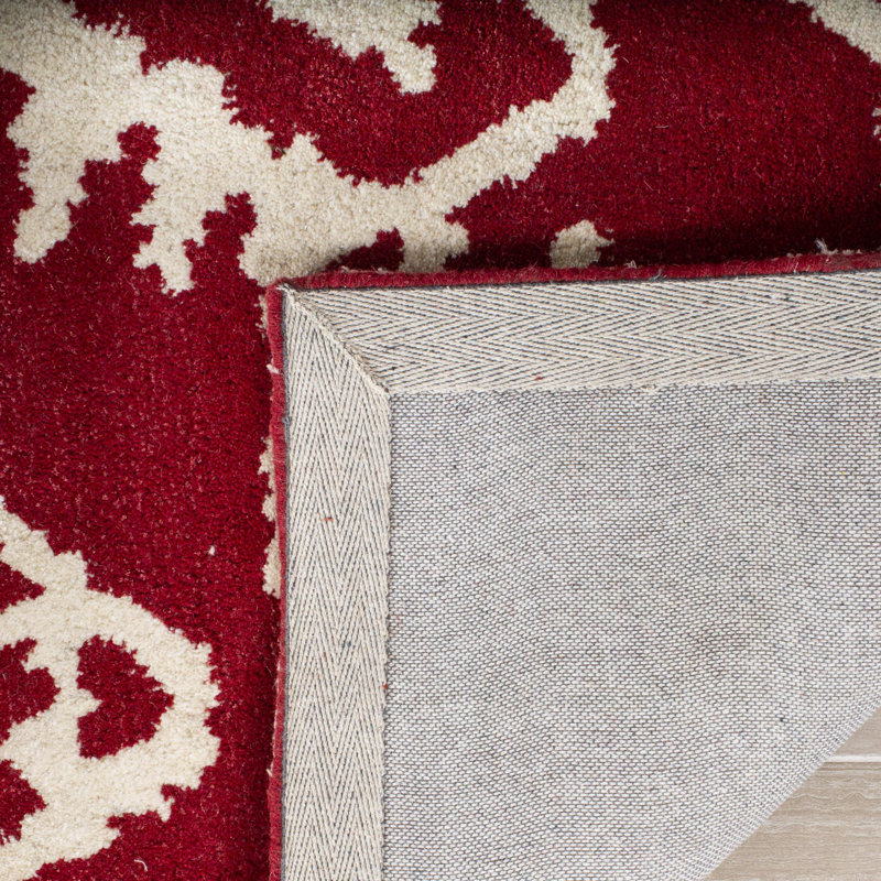 Kouerga bHand Tufted Wool Southwestern Rug, Rectangle 3' x 5'