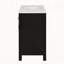 Ensemble de meuble-lavabo 36 po avec lavabo en céramique 36 po, armoire de salle de bain simple autoportante moderne avec 4 tiroirs et 2 armoires, meuble de rangement pour salle de bain, ensemble de meuble-lavabo à cadre en bois massif, -111831801