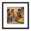Sharp Making Medicine Blackfoot Native American - Single Picture Frame Painting
