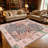 1PC Vintage Bohemian Tiger Tropical Floral Print area rugs for Living Room, Soft, All seasons, Easy-maintain, Washable Indoor mat, Farmhouse suitable for dining table, bedroom, study, entryway, backyard patio, Home Decor, Outdoor Decor.-749850495