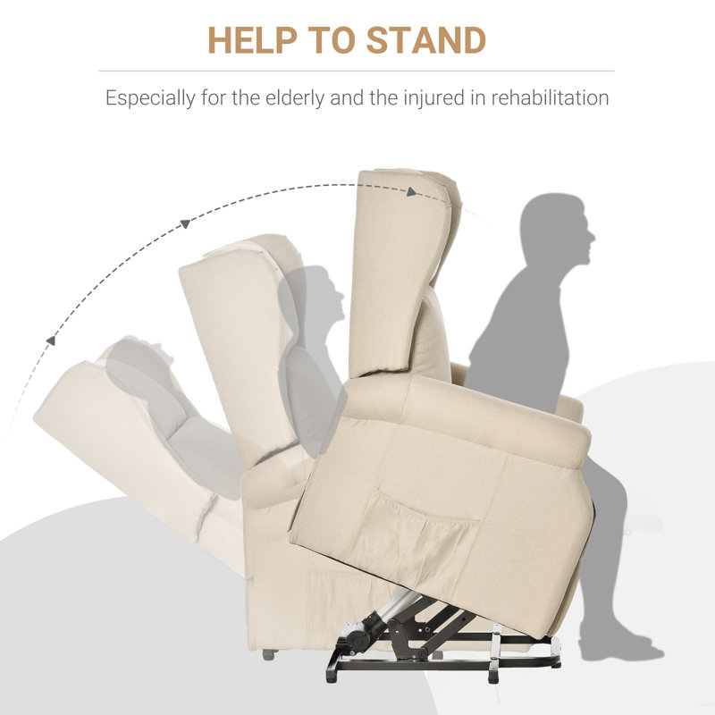 Sison 72.5cm Wide Lift Assist, Beige