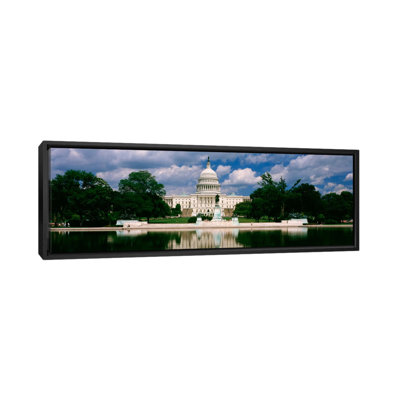 Capitol immeuble, washington d. c-reproduction de photo sur toile tendue
