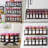 24 Glass Spice Jars With Label-4Oz Spice Containers With Lids And Shaker Lids,3 Sets Of Spice Labels 1 Collapsible Funnel 2 Erasable Markers (24)