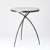 Tripod Table w/Grey Marble Top-Lg