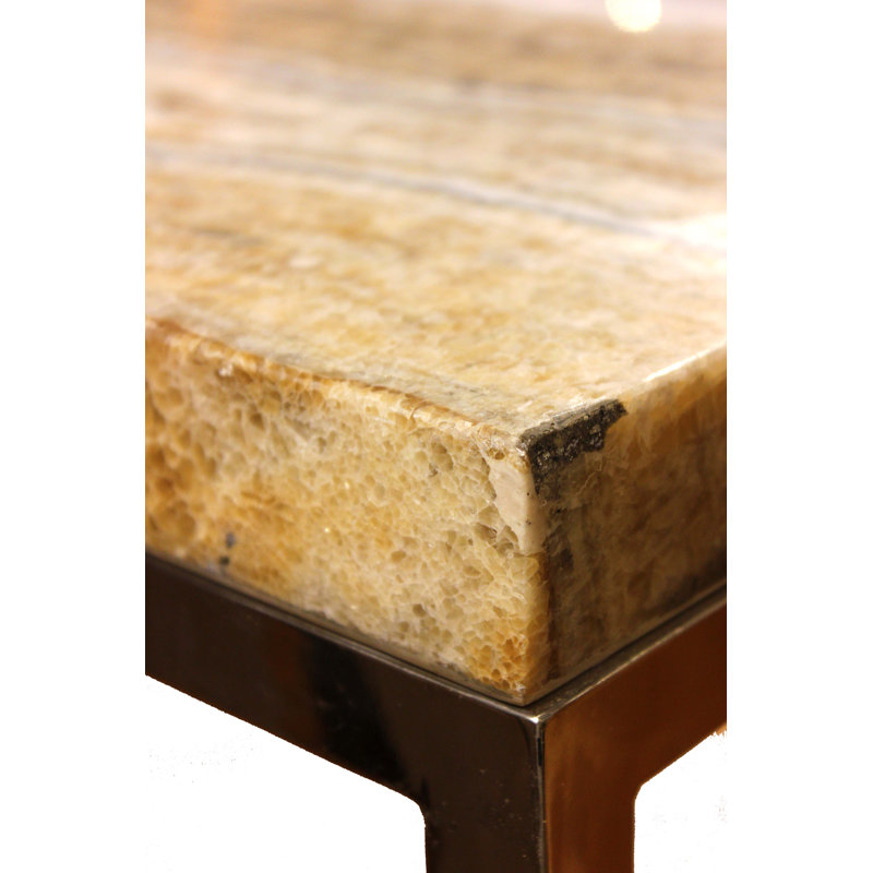 Harlee 48'' Stone Top Console Table