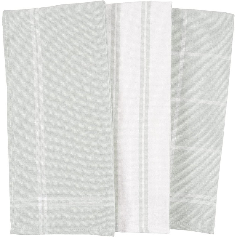 Ensemble de serviettes en tissu turc teint en éponge, Vert