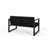 Rust Aluminum 3 Pc Chat , Dark Gray - Cushions For Sociable Patio & Backyard In A Stylish