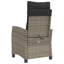 Chaise de patio inclinable avec coussins Vidaxl-164272032-164272034