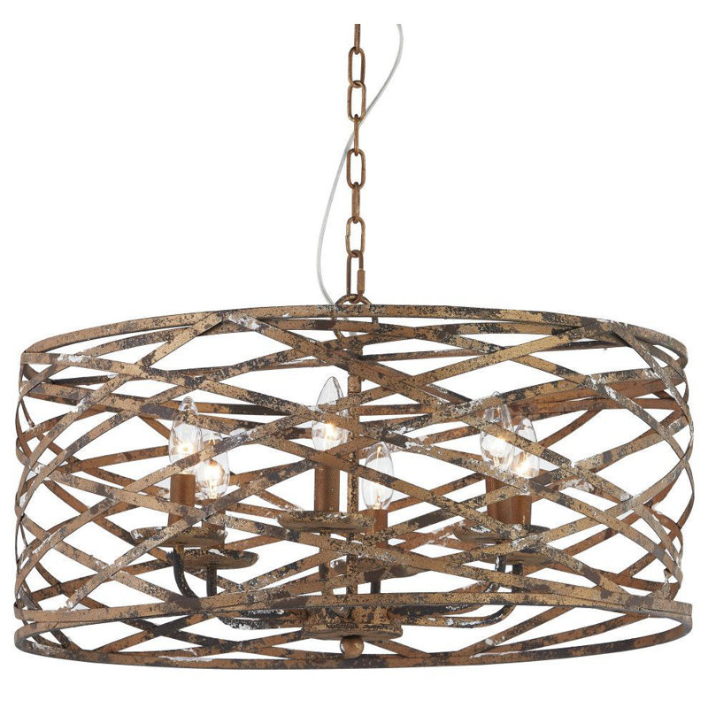 Lustre tambour 6 lumières Canipe
