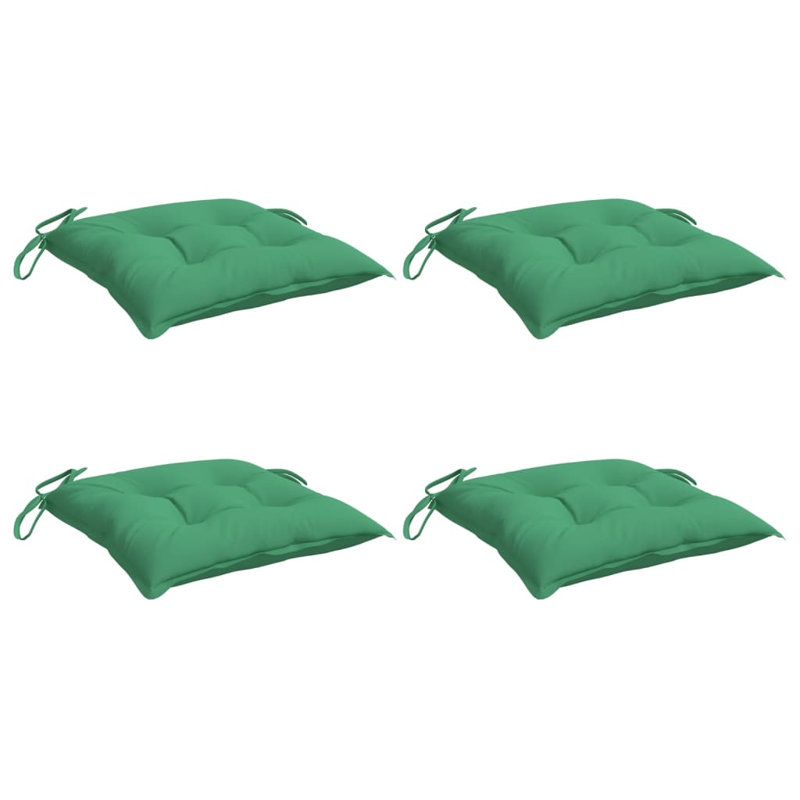Outdoor Seat Cushion, Green, 2.8" H x 19.7" W x 19.7" D