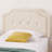 Saylah Set of 2 Upholstered Platform Bed, Tufted Adjustable Headboard, Noise-Free Support,  for Guest Rooms & Two Bed Room Setups-1403572030