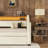 Daybed Frame With Trundle And Two Armrests, Upholstered Daybed With Charging Station And LED Lights-1877249093
