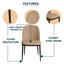 Chaise d'appoint Kelce-1933919821