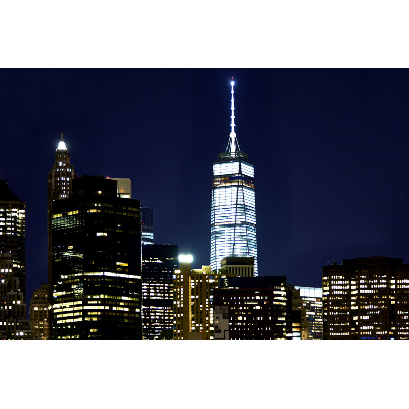 New York at Night VI by James McLoughlin - Photograph, 81 cm H x 122 cm W, Wrapped Canvas