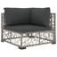 Canapé modulaire 8 pièces avec coussins Mcelfresh
