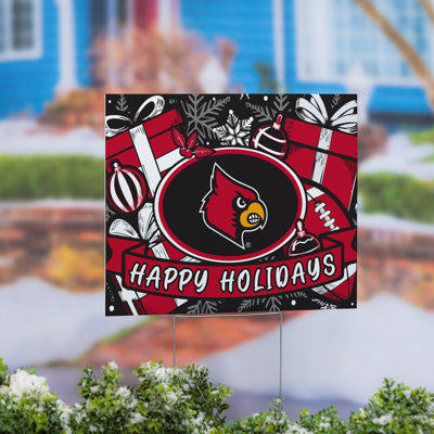 University of Louisville Yard Sign, Holiday