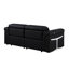 Causeuse inclinable en cuir italien à 2 grains avec appui-tête électrique-103554986-103554989