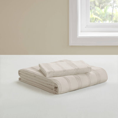 Ensemble de literie Elegant pour lit simple / simple TG, polyester tissé, style neutre moderne