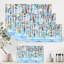 Bijoux de coquillage et de perles - Peinture sur toile-59284046-59366140
