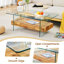 Table basse à dessus en verre-1606555899