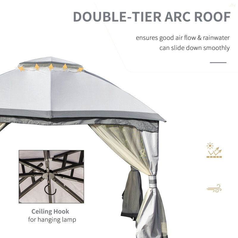 Abri de jardin extérieur, abri de jardin, Gris
