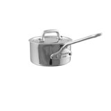 Mauviel M'minis Stainless Steel Sauce Pan With Lid