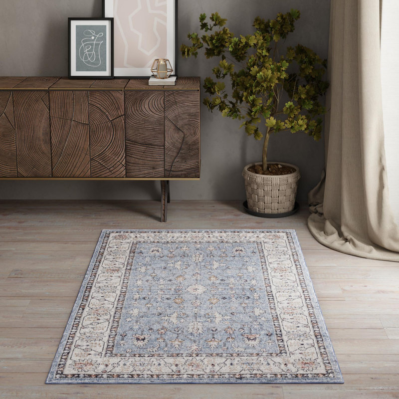 Erica Floral Indoor Rug, Rectangle 7'10" x 10'