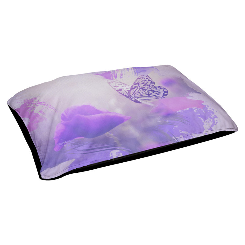 Coussin Burkey, L 32,5 po x l 42,5 po, Noir