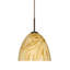Luminaire suspendu en forme de cloche à 1 lumière Ashwini-648027161-648027175-642341014