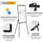 Tableau blanc effaçable à sec à hauteur réglable 36 po x 24 po-120885076