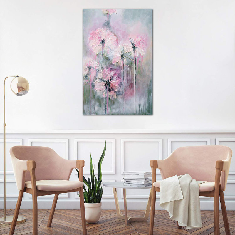 «Gentle Summer Rain», reproduction d'art, Toile tendue, H 12 po x l 8 po x P 0,75 po