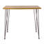 Table de bar industrielle, table de cuisine