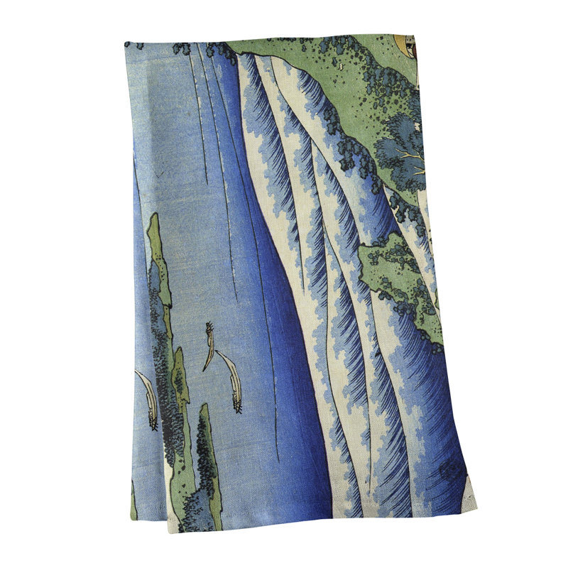 Torchon de bain travellers escalade a Mountain Path, Polyester sergé