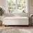 Ottoman Bench With Storage & Rubber Wood Legs-1964156437