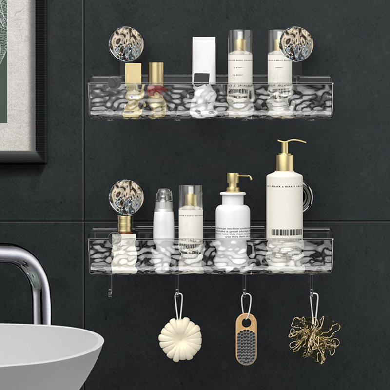 Support de salle de bain pour coin de salle de bain, H 40 po x l 27 po x P 20 po, Gris