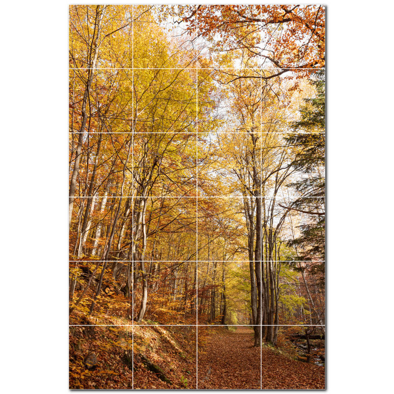 Panneau décoratif en céramique satinée 12 po x 12 po