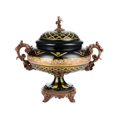 Sculpture en bronze et diamant