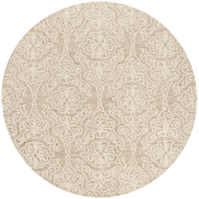 Davyan Hand Tufted Wool Ikat Rug
