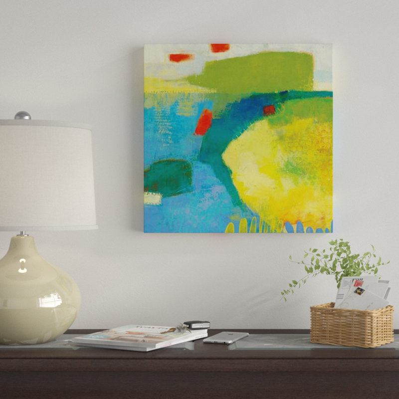 « keswick iv », impression sur toile, H 18 po x l 18 po x P 1,5 po, Pas de tapis, Toile tendue