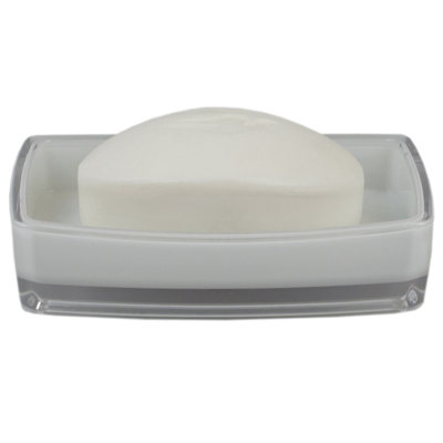 Porte-savon en plastique Home Basics