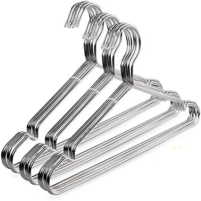 Meshon Metal Non-Slip Standard Hanger for Dress/Shirt/Sweater