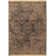 Tapis bleu en laine Covington