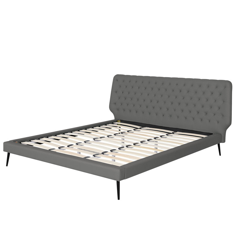 Jody Upholstered Bed, Super King (6'), Grey