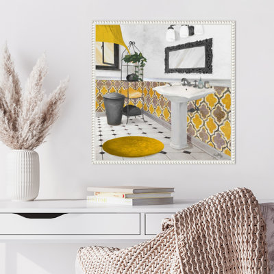 «Elizabeth Medley Sundance Bath I Yellow» par Elizabeth Medley