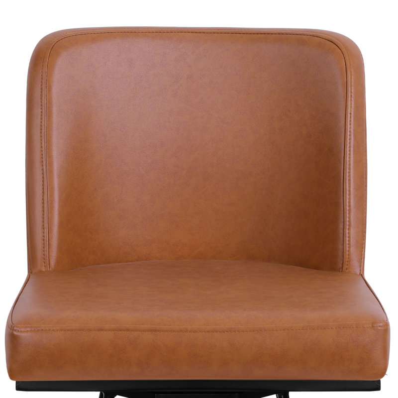Tabouret de comptoir Meliton 26, Brun, 1